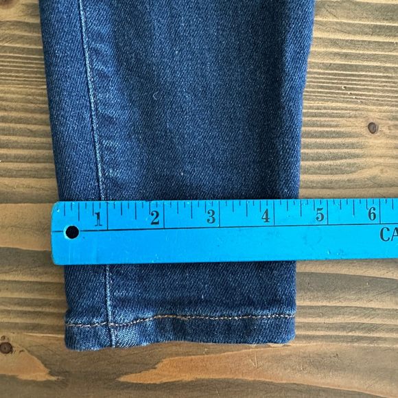 Pilcro and the Letterpress Womens Blue Jeans Size 25 Skinny Denim Pants Button - Picture 10 of 10